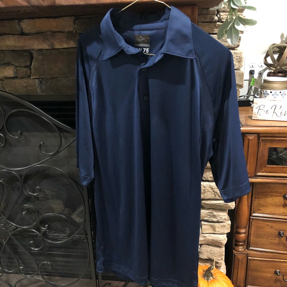 Greg Norman men’s polo. Navy. Size M